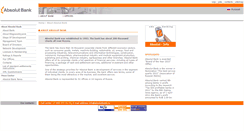 Desktop Screenshot of absolutbank.com