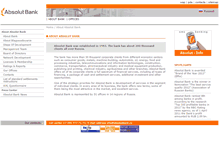 Tablet Screenshot of absolutbank.com